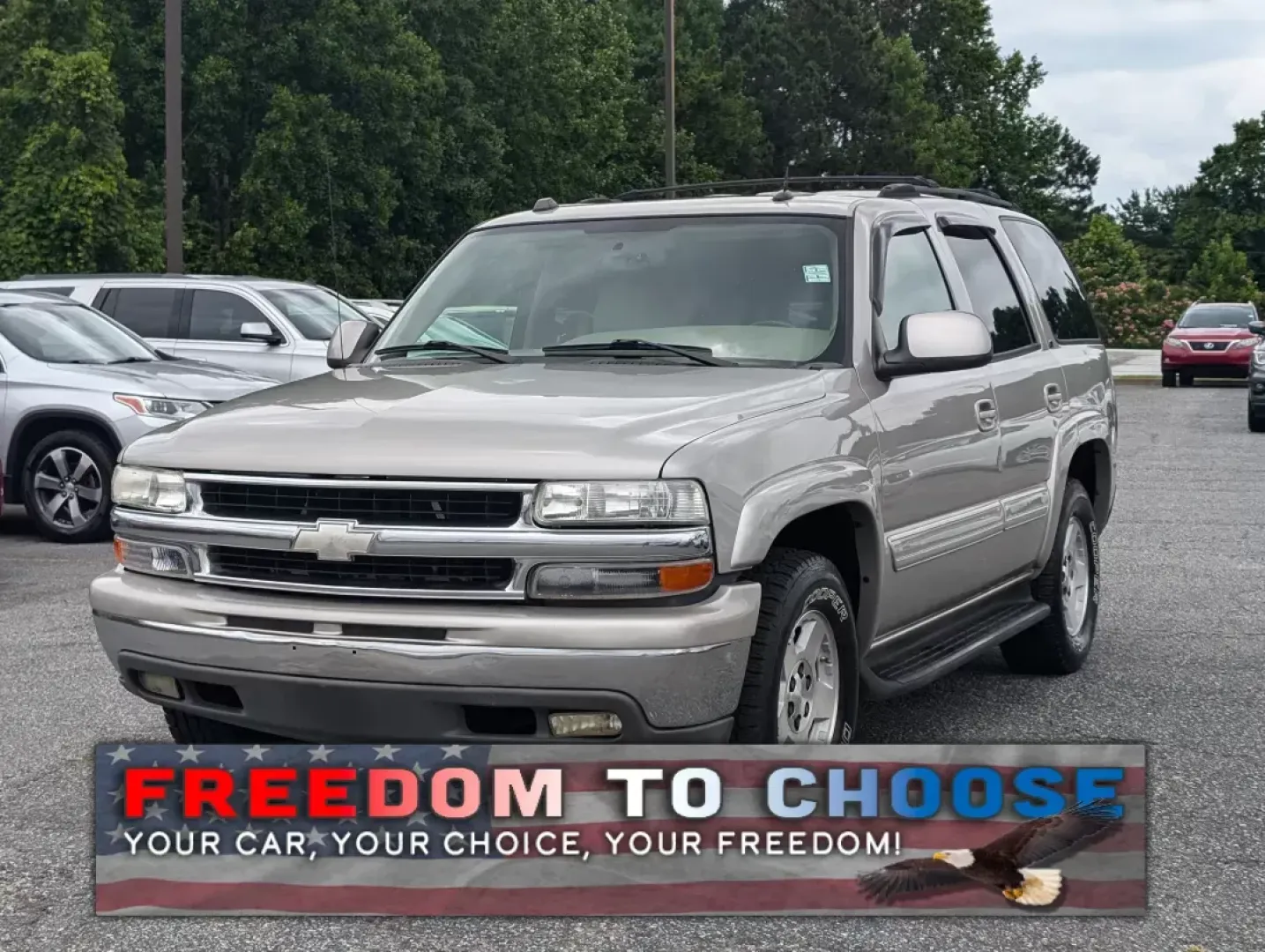 2004 /Tan/Neutral Chevrolet Tahoe LT (1GNEC13Z84R) with an Gas V8 5.3L/327 engine, 4-Speed Automatic w/OD transmission, located at 1430 Gateway Drive, Opelika, AL, 36801, (334) 239-0944, 32.637871, -85.409790 - **Discover Your Next Adventure with This 2004 Chevrolet Tahoe at Gils Auto - Opelika!**<br /> <br /> Unleash your wanderlust and embrace the open road with this stunning 2004 Chevrolet Tahoe, the perfect SUV for your family adventures, weekend getaways, or daily commutes. With ample space for passen - Photo#0