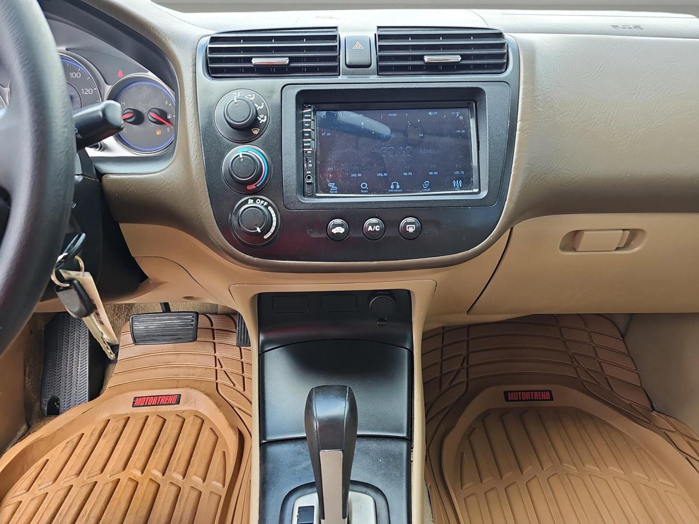 2004 /Ivory Honda Civic LX (2HGES16534H) with an Gas I4 1.7L/102 engine, 4-Speed Automatic transmission, located at 521 Old Farm Lane Rd, Prattville, AL, 36066, (334) 325-1505, 32.482460, -86.416367 - 2004 Honda Civic LX - Photo#13