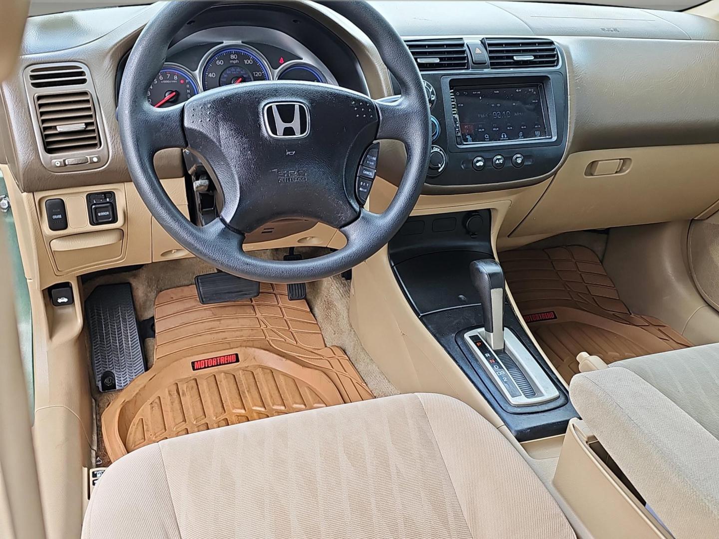 2004 /Ivory Honda Civic LX (2HGES16534H) with an Gas I4 1.7L/102 engine, 4-Speed Automatic transmission, located at 521 Old Farm Lane Rd, Prattville, AL, 36066, (334) 325-1505, 32.482460, -86.416367 - 2004 Honda Civic LX - Photo#16