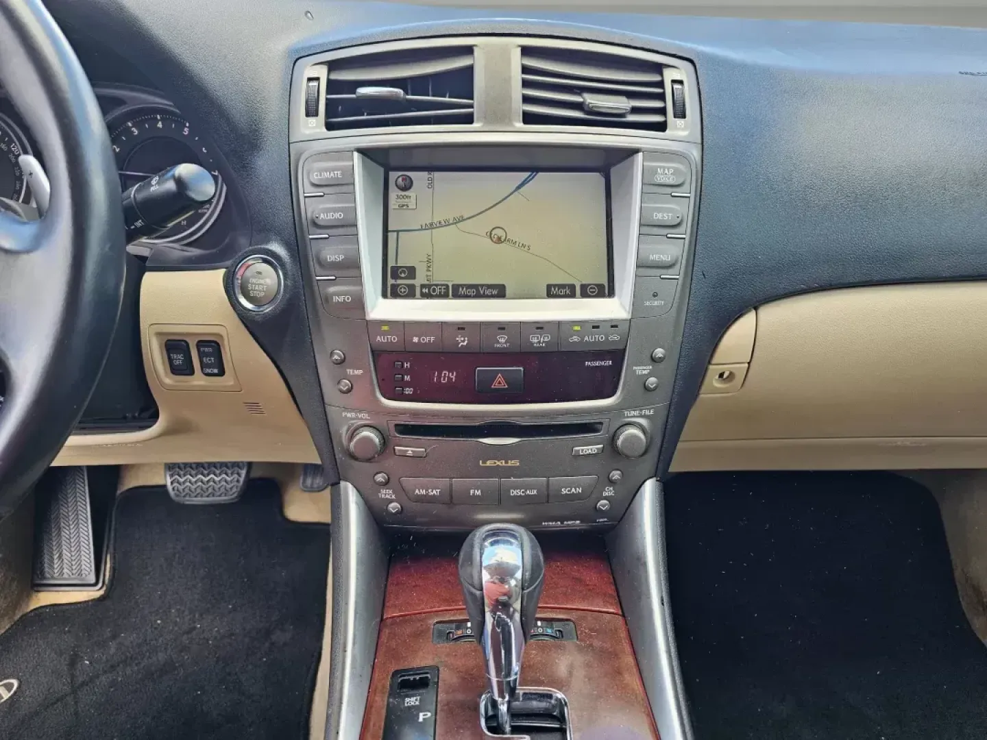 2006 /Cashmere Lexus IS 350 Auto (JTHBE262662) with an Gas V6 3.5L/210 engine, 6-Speed Automatic transmission, located at 521 Old Farm Lane Rd, Prattville, AL, 36066, (334) 325-1505, 32.482460, -86.416367 - 2006 Lexus IS 350 Auto - Photo#11