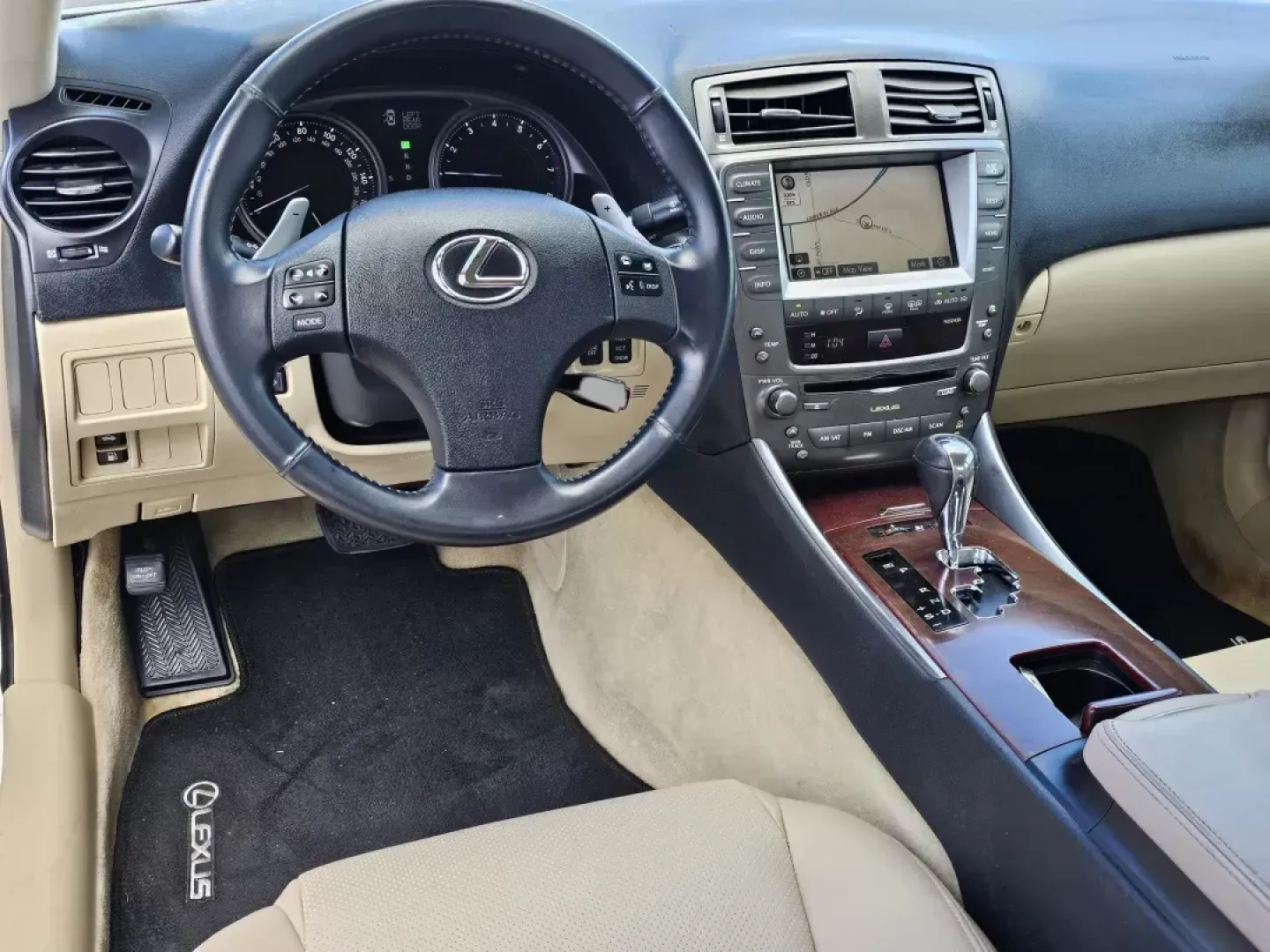 2006 /Cashmere Lexus IS 350 Auto (JTHBE262662) with an Gas V6 3.5L/210 engine, 6-Speed Automatic transmission, located at 521 Old Farm Lane Rd, Prattville, AL, 36066, (334) 325-1505, 32.482460, -86.416367 - 2006 Lexus IS 350 Auto - Photo#15