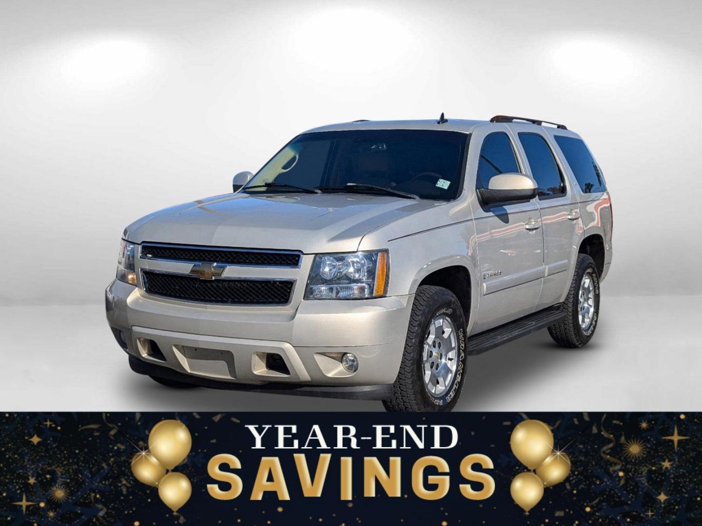 2007 /Ebony/Light Cashmere Chevrolet Tahoe LT (1GNFC13037R) with an Gas/Ethanol V8 5.3L/323 engine, 4-Speed Automatic w/OD transmission, located at 3959 U.S. 80 W, Phenix City, AL, 36870, (334) 297-4885, 32.469296, -85.135185 - 2007 Chevrolet Tahoe LT - Photo#0