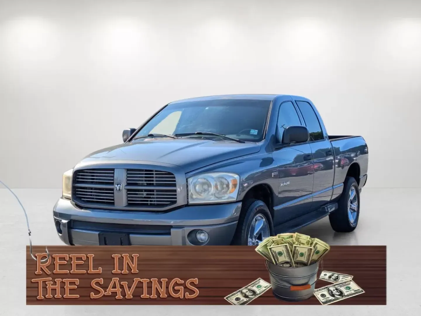 2008 /Medium Slate Gray Dodge Ram 1500 SLT (1D7HU18218J) with an Other engine, located at 3959 U.S. 80 W, Phenix City, AL, 36870, (334) 297-4885, 32.469296, -85.135185 - 2008 Dodge Ram 1500 SLT - Photo#0