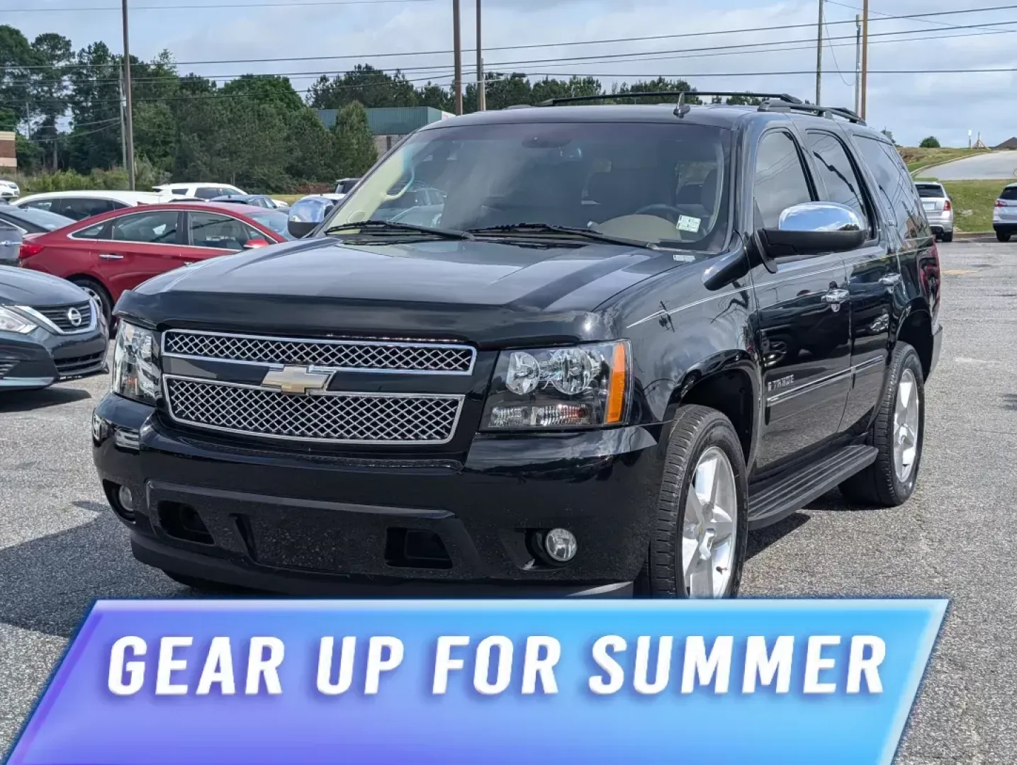 2009 /Light Cashmere/Dark Cashmere Chevrolet Tahoe LTZ (1GNFC33009R) with an Gas/Ethanol V8 5.3L/323 engine, 6-Speed Automatic w/OD transmission, located at 3959 U.S. 80 W, Phenix City, AL, 36870, (334) 297-4885, 32.469296, -85.135185 - 2009 Chevrolet Tahoe LTZ - Photo#0