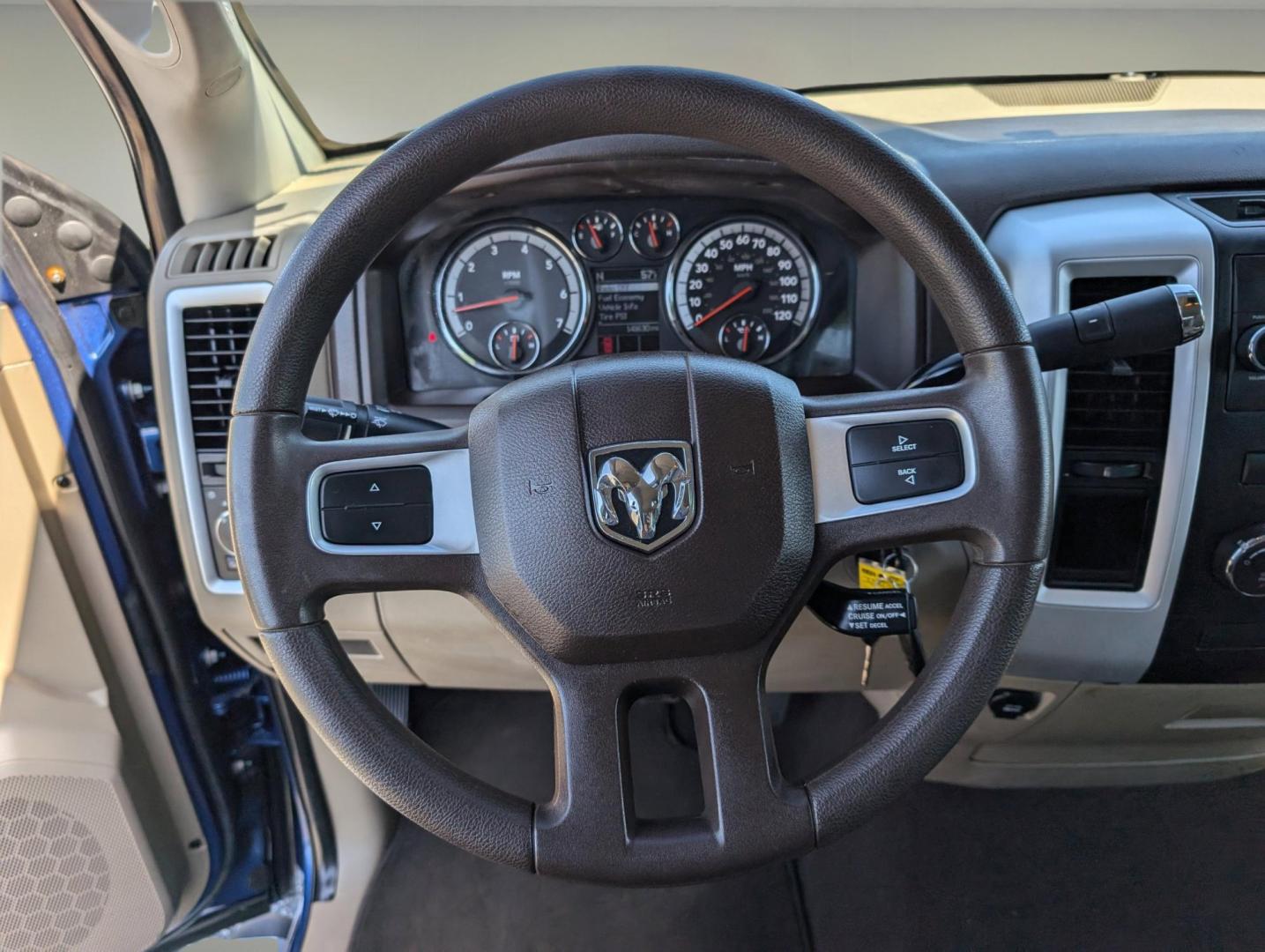 2010 /Light pebble beige Dodge Ram 1500 SLT (1D7RB1GP5AS) with an Gas/Ethanol V8 4.7L/287 engine, 5-Speed Automatic w/OD transmission, located at 3959 U.S. 80 W, Phenix City, AL, 36870, (334) 297-4885, 32.469296, -85.135185 - 2010 Dodge Ram 1500 SLT - Photo#16