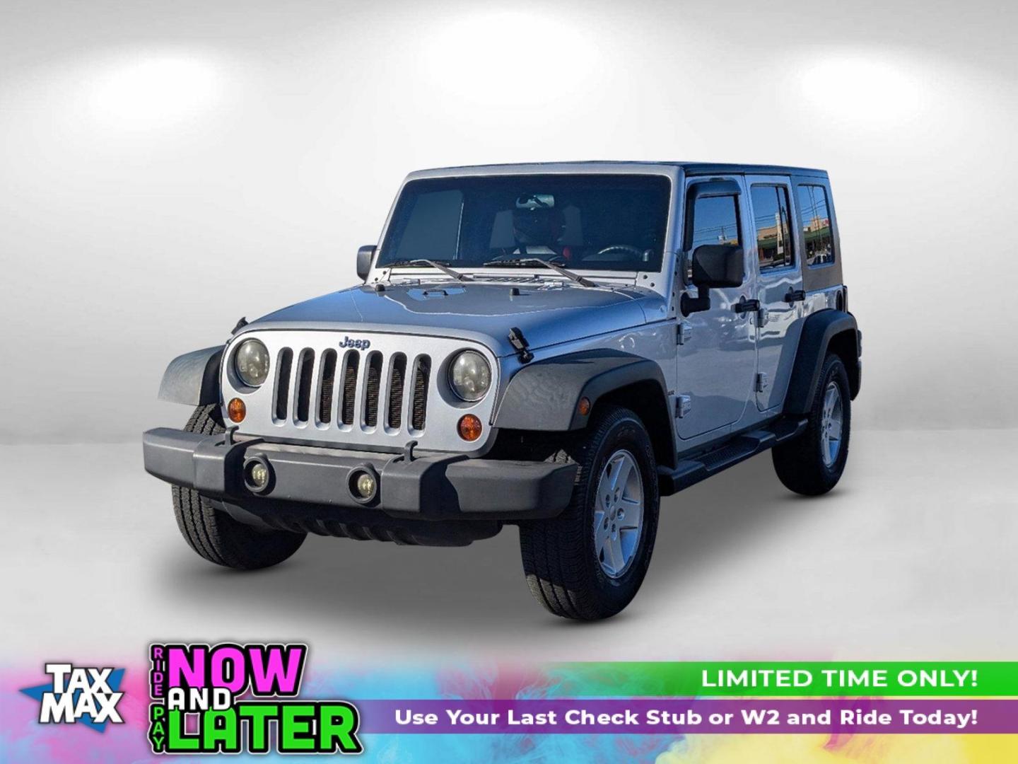 2010 /Dark Slate Gray/Medium Slate Gray Jeep Wrangler Unlimited Sport (1J4BB3H13AL) with an Gas V6 3.8L/231 engine, 4-Speed Automatic transmission, located at 1430 Gateway Drive, Opelika, AL, 36801, (334) 239-0944, 32.637871, -85.409790 - 2010 Jeep Wrangler Unlimited Sport - Photo#0