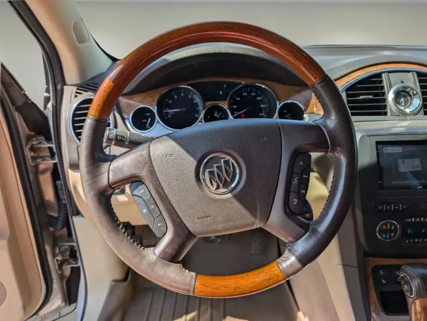 2011 /Cashmere With Cocoa Accents Buick Enclave CXL-1 (5GAKRBED8BJ) with an Gas V6 3.6L/217 engine, 6-Speed Automatic transmission, located at 7000 Northlake Connector, Columbus, GA, 31904, (706) 987-8085, 32.524975, -84.978134 - 2011 Buick Enclave CXL-1 - Photo#14