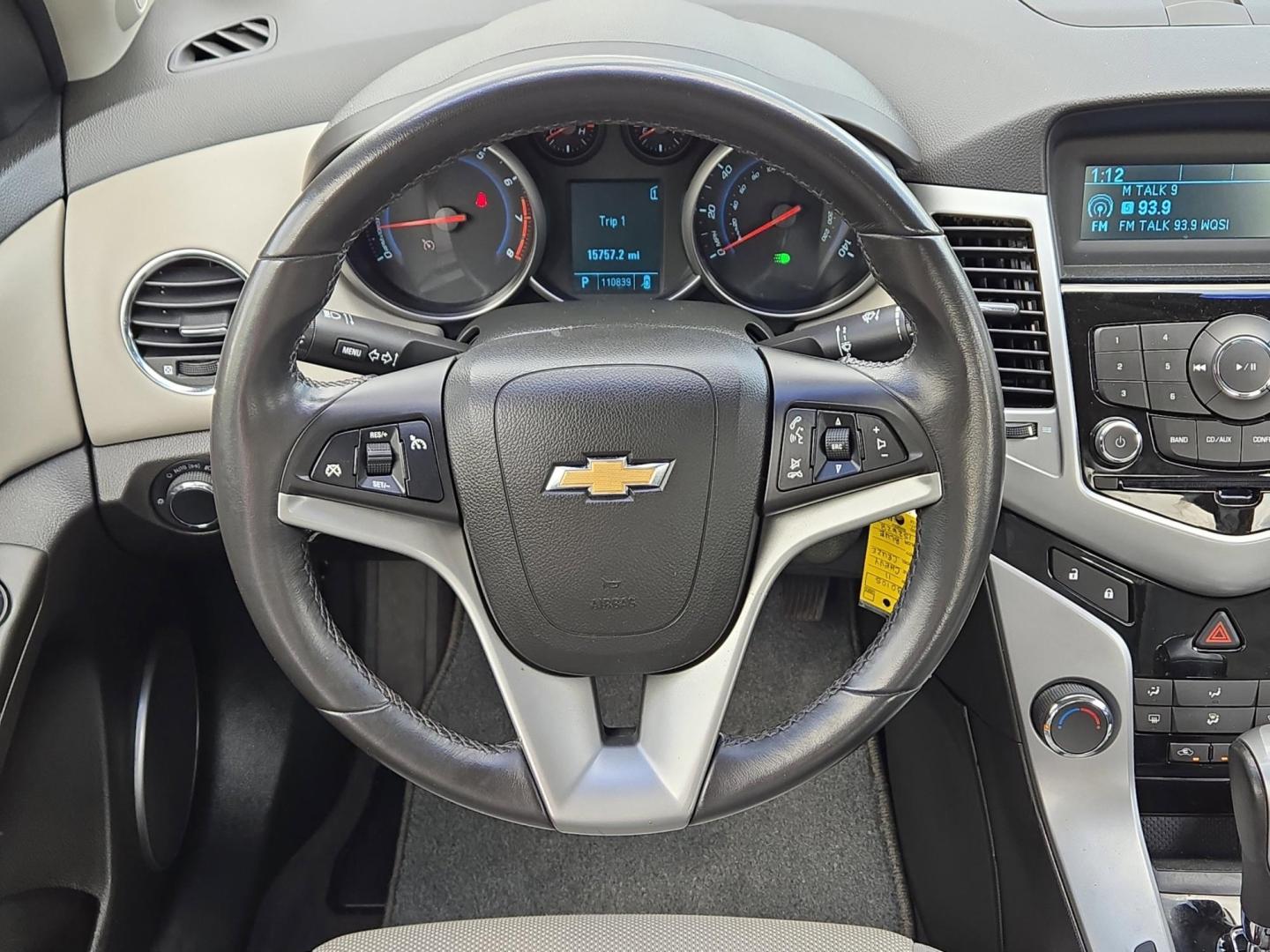 2011 /Medium Titanium Chevrolet Cruze LT w/1LT (1G1PF5S92B7) with an Turbocharged Gas I4 1.4L/83 engine, 6-Speed automatic w/OD transmission, located at 1430 Gateway Drive, Opelika, AL, 36801, (334) 239-0944, 32.637871, -85.409790 - 2011 Chevrolet Cruze LT w/1LT - Photo#15