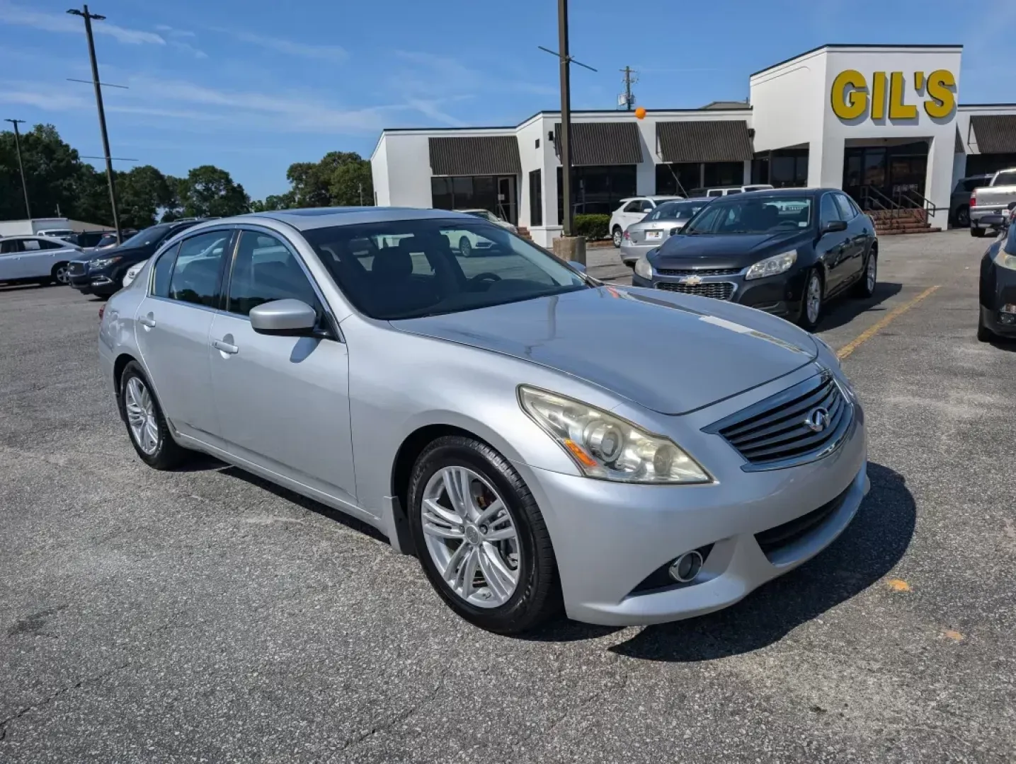 2011 /Graphite Infiniti G37 Sedan Journey (JN1CV6AP3BM) with an Gas V6 3.7L/225 engine, 7-Speed Automatic w/OD transmission, located at 804 22nd Ave, Phenix City, AL, 36870, (334) 297-1860, 32.484749, -85.024475 - Elevate your daily drive with the stunning 2011 Infiniti G37 Sedan, now available at Gils Auto - Phenix City #2! This sophisticated sedan is not just a mode of transportation; it's a lifestyle upgrade, perfectly suited for professionals, growing families, or anyone seeking a blend of luxury and perf - Photo#2