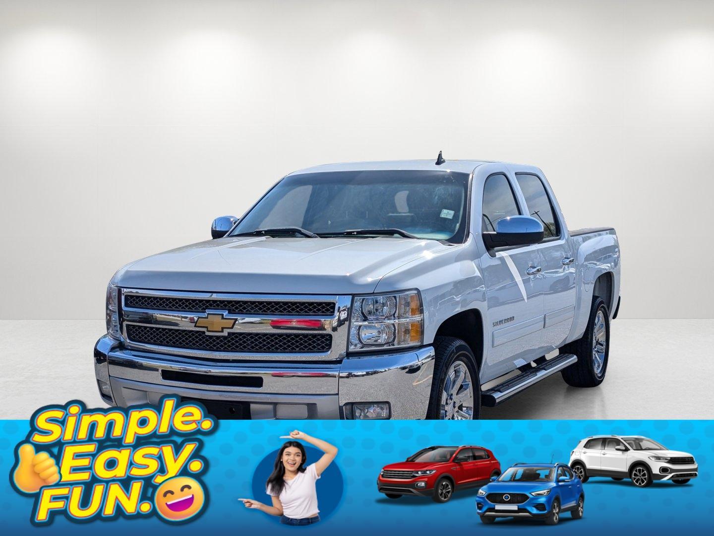 2012 /Light Titanium/Dark Titanium Chevrolet Silverado 1500 LT (3GCPCSE07CG) with an Gas/Ethanol V8 5.3L/323 engine, 6-Speed Automatic transmission, located at 1430 Gateway Drive, Opelika, AL, 36801, (334) 239-0944, 32.637871, -85.409790 - 2012 Chevrolet Silverado 1500 LT - Photo#0
