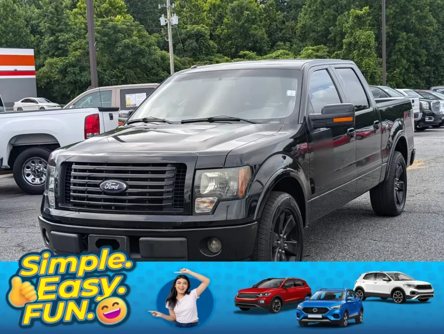2012 Ford F-150 FX2 (1FTFW1CF6CF) with an Gas/Ethanol V8 5.0L/302 engine, 6-Speed Automatic transmission, located at 3959 U.S. 80 W, Phenix City, AL, 36870, (334) 297-4885, 32.469296, -85.135185 - 2012 Ford F-150 FX2 - Photo#0
