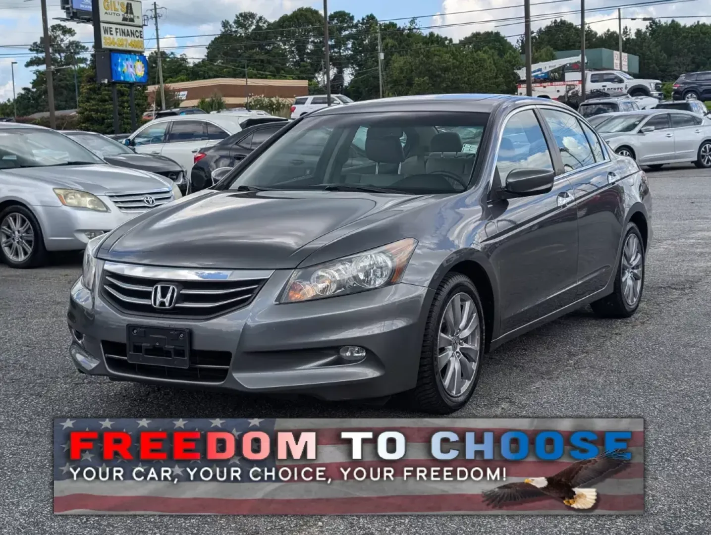 2012 Honda Accord Sdn EX-L (1HGCP3F87CA) with an Other engine, located at 3959 U.S. 80 W, Phenix City, AL, 36870, (334) 297-4885, 32.469296, -85.135185 - Experience the perfect blend of style, reliability, and comfort with this stunning 2012 Honda Accord EX-L, available now at Gils Auto in Phenix City, AL. Whether you're a busy professional navigating long commutes or a growing family in search of a spacious sedan, this vehicle is designed to meet yo - Photo#0