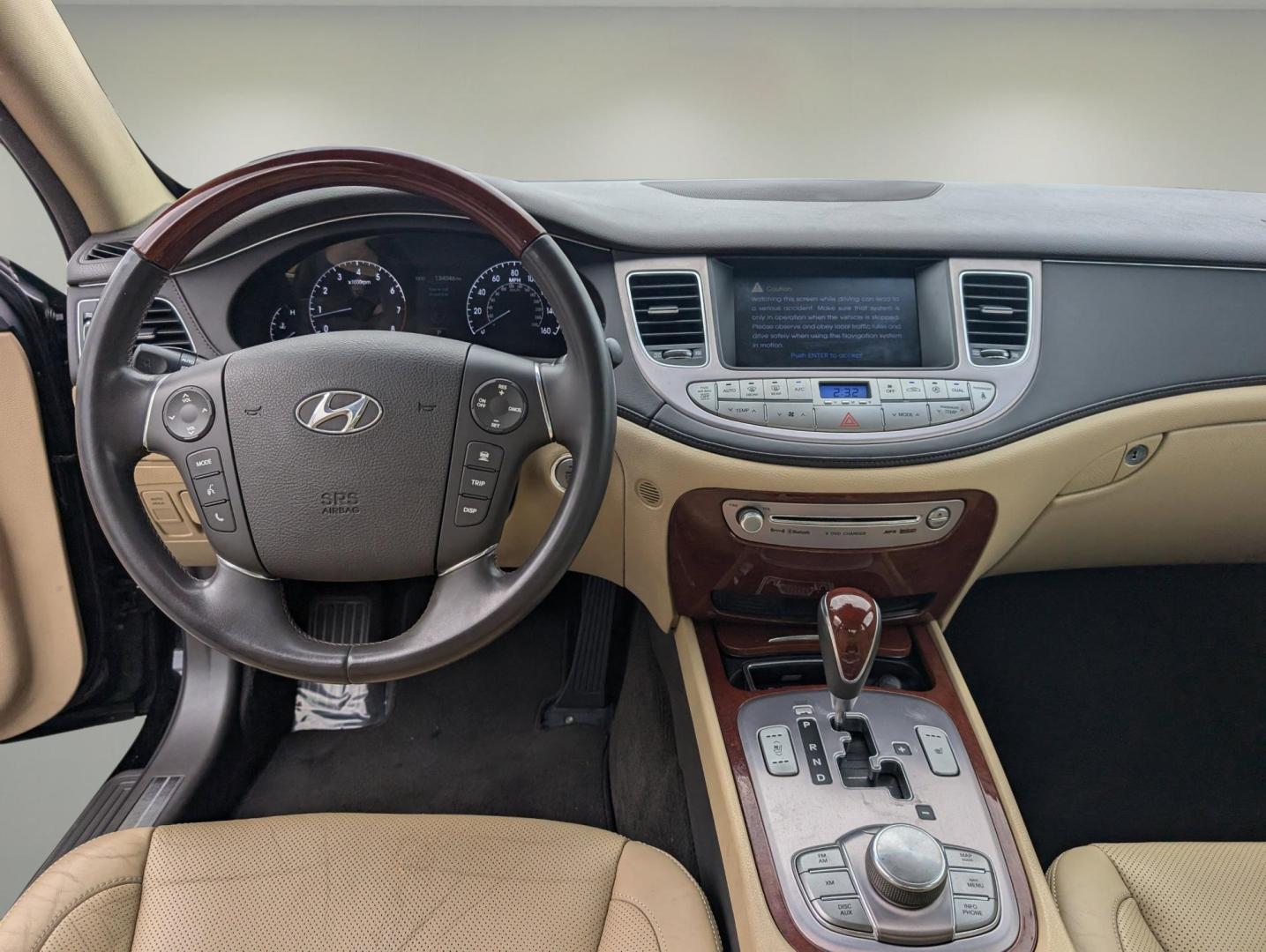 2012 /Cashmere Hyundai Genesis 4.6L (KMHGC4DF2CU) with an Gas V8 4.6L/282 engine, 8-Speed Automatic w/manual shift transmission, located at 3959 U.S. 80 W, Phenix City, AL, 36870, (334) 297-4885, 32.469296, -85.135185 - 2012 Hyundai Genesis 4.6L - Photo#11