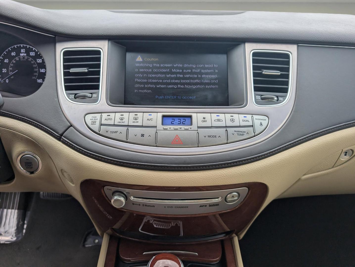 2012 /Cashmere Hyundai Genesis 4.6L (KMHGC4DF2CU) with an Gas V8 4.6L/282 engine, 8-Speed Automatic w/manual shift transmission, located at 3959 U.S. 80 W, Phenix City, AL, 36870, (334) 297-4885, 32.469296, -85.135185 - 2012 Hyundai Genesis 4.6L - Photo#14