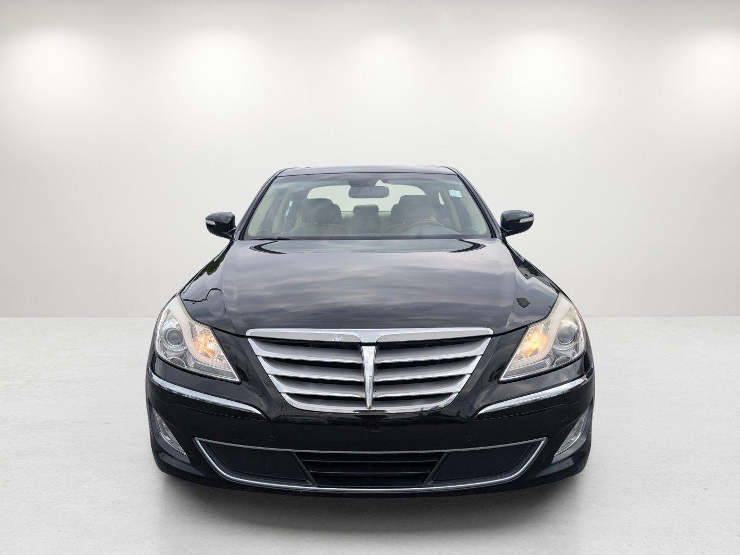 2012 /Cashmere Hyundai Genesis 4.6L (KMHGC4DF2CU) with an Gas V8 4.6L/282 engine, 8-Speed Automatic w/manual shift transmission, located at 3959 U.S. 80 W, Phenix City, AL, 36870, (334) 297-4885, 32.469296, -85.135185 - 2012 Hyundai Genesis 4.6L - Photo#1