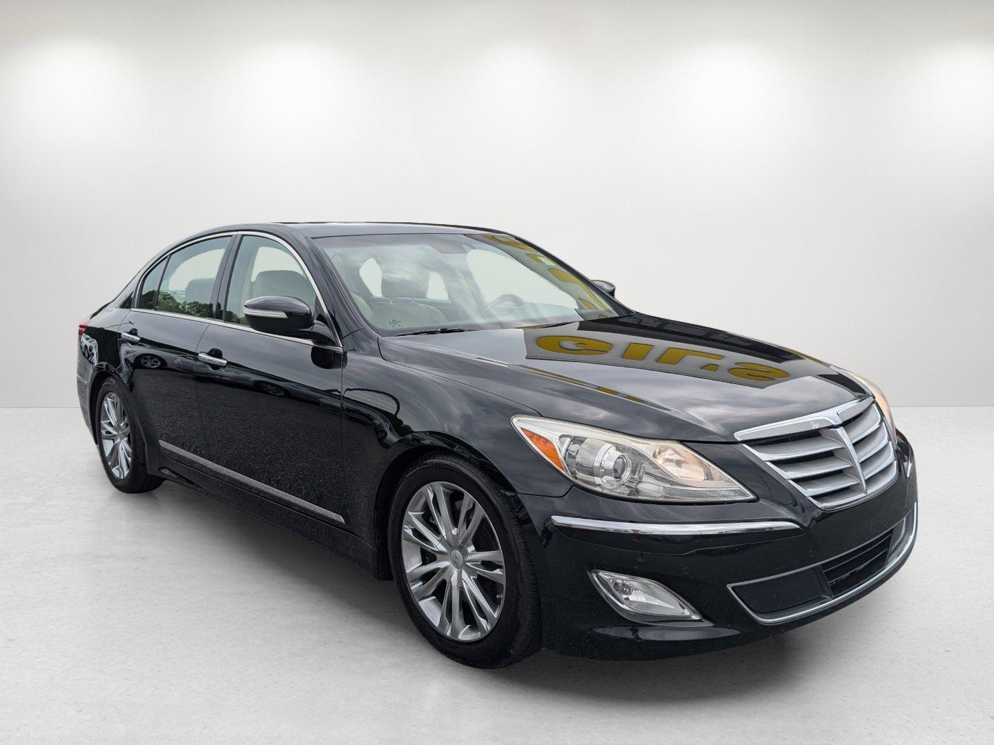 2012 /Cashmere Hyundai Genesis 4.6L (KMHGC4DF2CU) with an Gas V8 4.6L/282 engine, 8-Speed Automatic w/manual shift transmission, located at 3959 U.S. 80 W, Phenix City, AL, 36870, (334) 297-4885, 32.469296, -85.135185 - 2012 Hyundai Genesis 4.6L - Photo#2