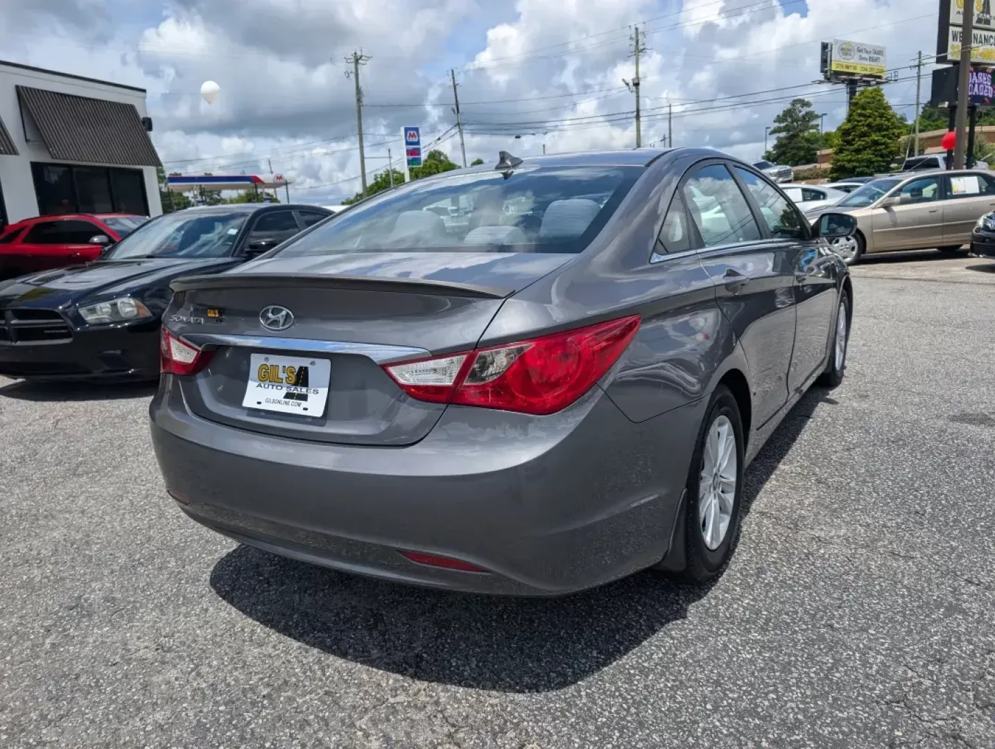 2012 /Gray Hyundai Sonata GLS PZEV (5NPEB4AC0CH) with an Gas I4 2.4L/144 engine, 6-Speed Automatic w/manual shift transmission, located at 3959 U.S. 80 W, Phenix City, AL, 36870, (334) 297-4885, 32.469296, -85.135185 - 2012 Hyundai Sonata GLS PZEV - Photo#4