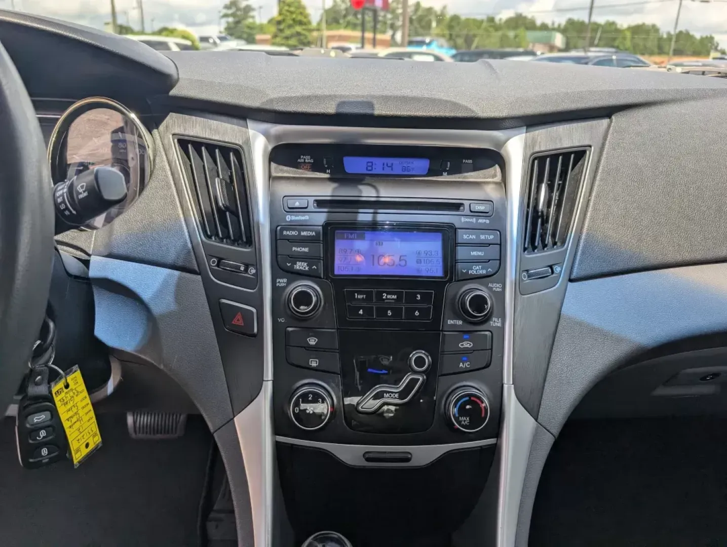 2012 /Gray Hyundai Sonata GLS PZEV (5NPEB4AC0CH) with an Gas I4 2.4L/144 engine, 6-Speed Automatic w/manual shift transmission, located at 3959 U.S. 80 W, Phenix City, AL, 36870, (334) 297-4885, 32.469296, -85.135185 - 2012 Hyundai Sonata GLS PZEV - Photo#14