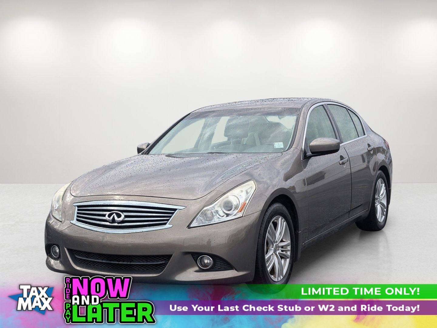 2012 /Wheat Infiniti G37 Sedan Journey (JN1CV6AP7CM) with an Gas V6 3.7L/225 engine, 7-Speed Automatic w/OD transmission, located at 804 22nd Ave, Phenix City, AL, 36870, (334) 297-1860, 32.484749, -85.024475 - 2012 Infiniti G37 Sedan Journey - Photo#0