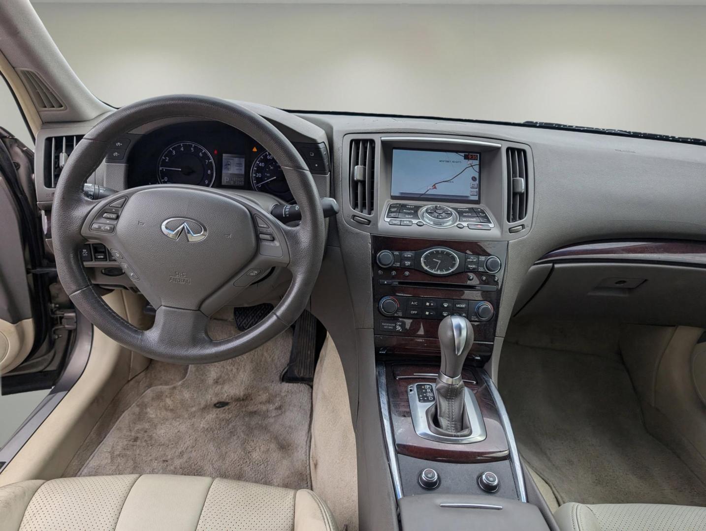 2012 /Wheat Infiniti G37 Sedan Journey (JN1CV6AP7CM) with an Gas V6 3.7L/225 engine, 7-Speed Automatic w/OD transmission, located at 804 22nd Ave, Phenix City, AL, 36870, (334) 297-1860, 32.484749, -85.024475 - 2012 Infiniti G37 Sedan Journey - Photo#11