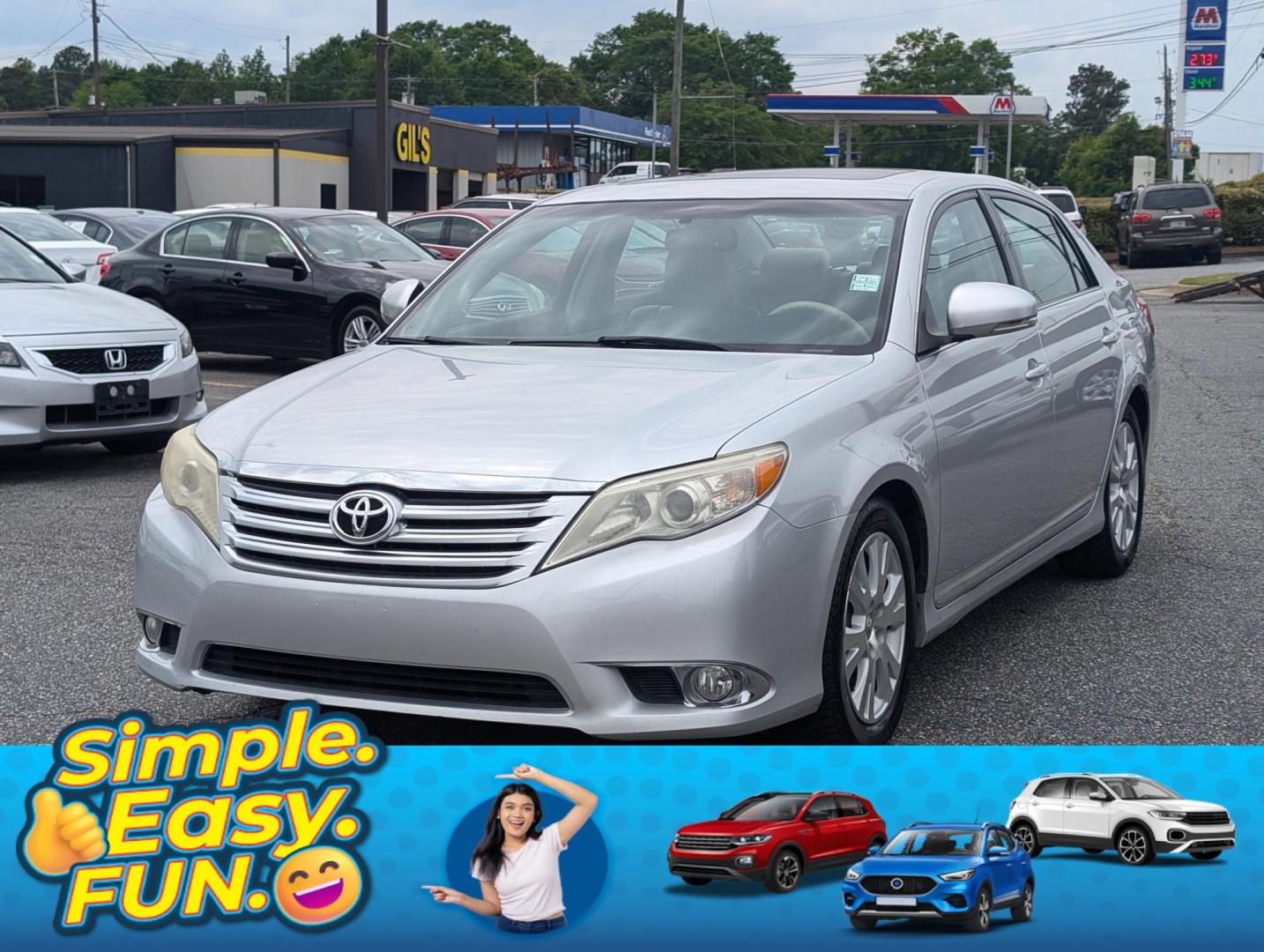 2012 Toyota Avalon (4T1BK3DB8CU) with an Gas V6 3.5L/211 engine, 6-Speed Automatic transmission, located at 3959 U.S. 80 W, Phenix City, AL, 36870, (334) 297-4885, 32.469296, -85.135185 - 2012 Toyota Avalon - Photo#0