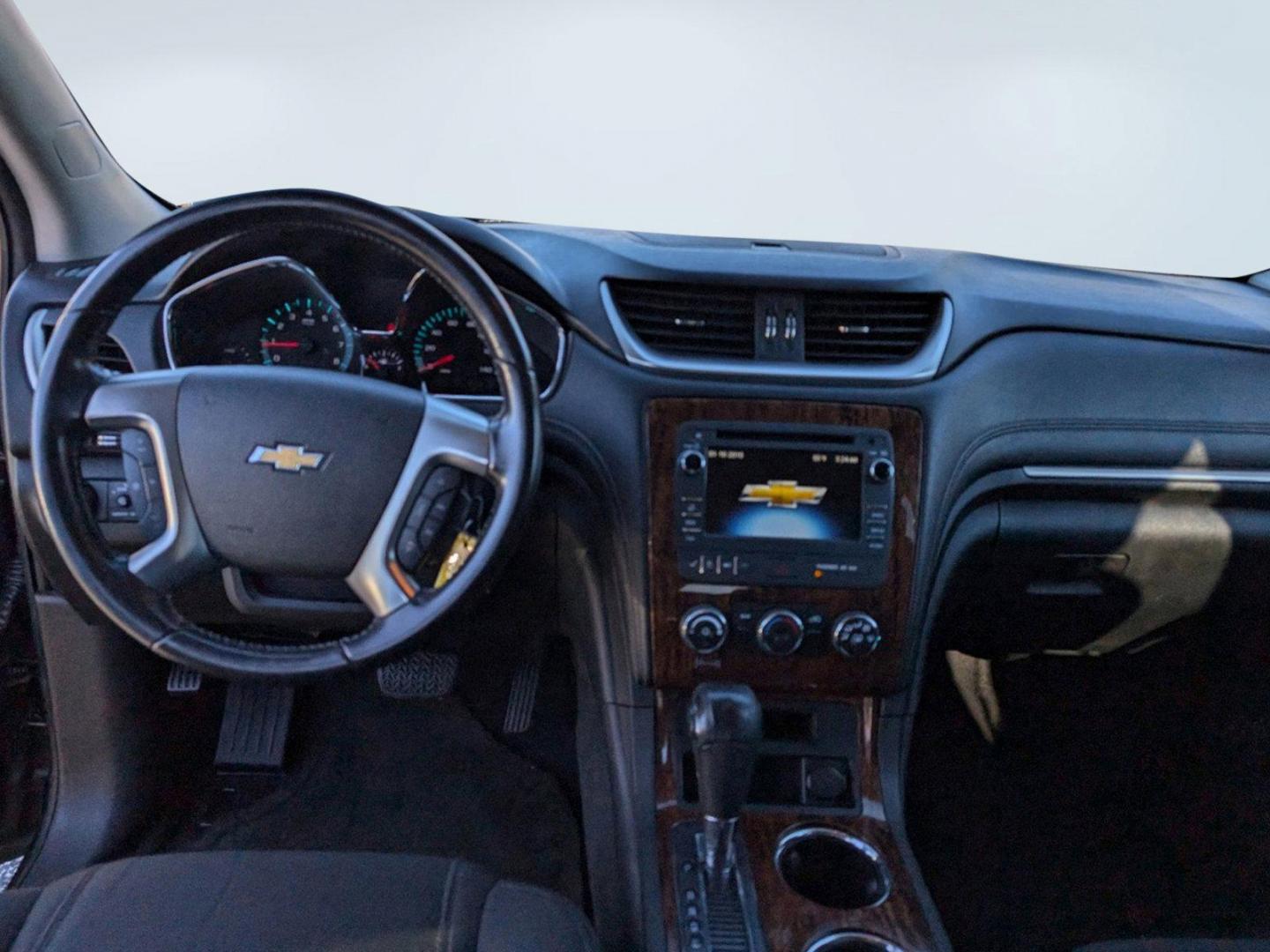 2013 /Ebony Chevrolet Traverse LT (1GNKRGKD6DJ) with an Gas V6 3.6L/217 engine, 6-Speed Automatic transmission, located at 5115 14th Ave., Columbus, GA, 31904, (706) 323-0345, 32.511494, -84.971046 - 2013 Chevrolet Traverse LT - Photo#12