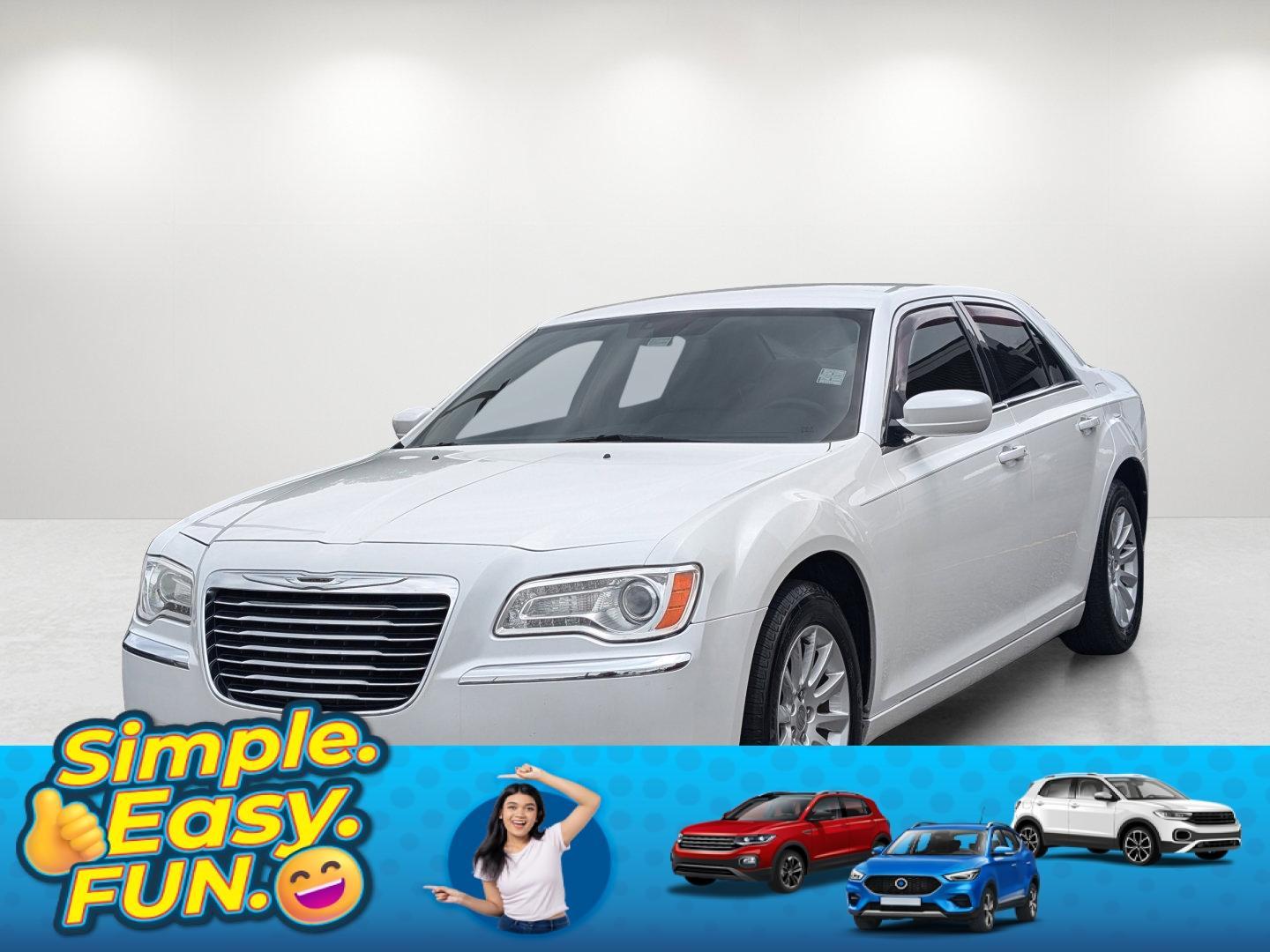 2013 /Black/Light Frost Beige Chrysler 300 (2C3CCAAG3DH) with an Gas/Ethanol V6 3.6L/220 engine, 8-Speed Automatic transmission, located at 3959 U.S. 80 W, Phenix City, AL, 36870, (334) 297-4885, 32.469296, -85.135185 - 2013 Chrysler 300 - Photo#0
