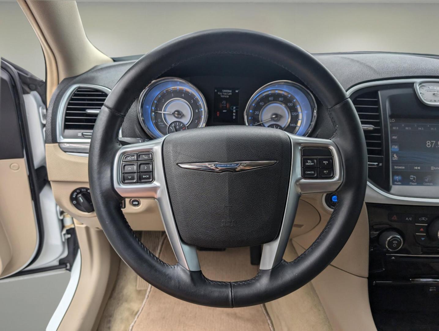 2013 /Black/Light Frost Beige Chrysler 300 (2C3CCAAG3DH) with an Gas/Ethanol V6 3.6L/220 engine, 8-Speed Automatic transmission, located at 3959 U.S. 80 W, Phenix City, AL, 36870, (334) 297-4885, 32.469296, -85.135185 - 2013 Chrysler 300 - Photo#15