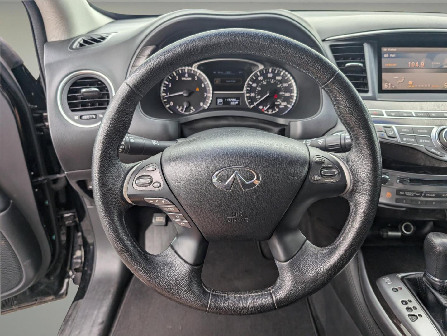 2013 /Graphite Infiniti JX35 (5N1AL0MN9DC) with an Gas V6 3.5L/213 engine, 1-Speed Continuously variable ratio transmission, located at 3959 U.S. 80 W, Phenix City, AL, 36870, (334) 297-4885, 32.469296, -85.135185 - 2013 Infiniti JX35 - Photo#15