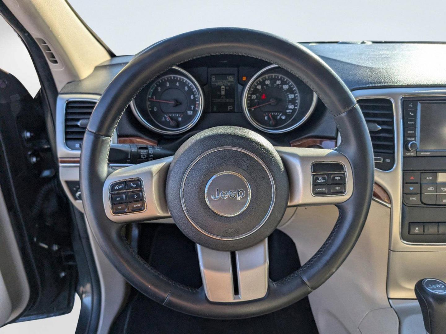 2013 /Black/Light Frost Beige Jeep Grand Cherokee Limited (1C4RJEBG8DC) with an Gas/Ethanol V6 3.6L/220 engine, 5-Speed Automatic transmission, located at 7000 Northlake Connector, Columbus, GA, 31904, (706) 987-8085, 32.524975, -84.978134 - 2013 Jeep Grand Cherokee Limited - Photo#14