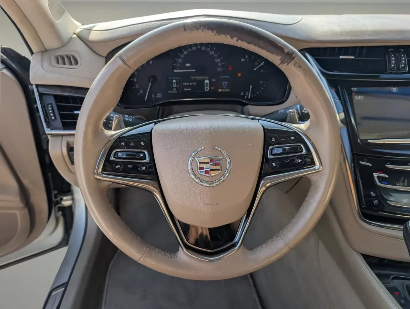 2014 /Light Cashmere w/Medium Cashmere Accents Cadillac CTS Sedan Luxury RWD (1G6AR5SX3E0) with an Other engine, located at 5115 14th Ave., Columbus, GA, 31904, (706) 323-0345, 32.511494, -84.971046 - Step into a world of sophistication and comfort with this stunning 2014 Cadillac CTS Sedan, perfect for those who value luxury and performance in their daily drives or weekend getaways. Whether you're navigating the urban streets of Phenix City or cruising down U.S. 80, this sedan combines style and - Photo#16