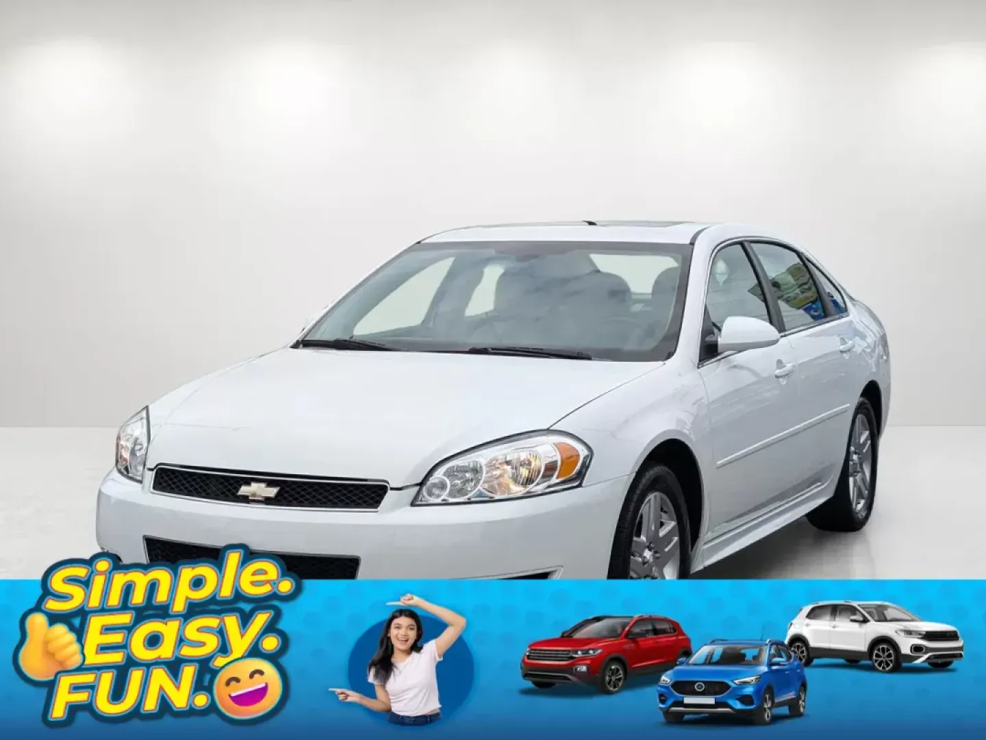 2014 /Gray Chevrolet Impala Limited LT (2G1WB5E32E1) with an Gas V6 3.6L/217 engine, 6-Speed Automatic transmission, located at 521 Old Farm Lane Rd, Prattville, AL, 36066, (334) 325-1505, 32.482460, -86.416367 - 2014 Chevrolet Impala Limited LT - Photo#0
