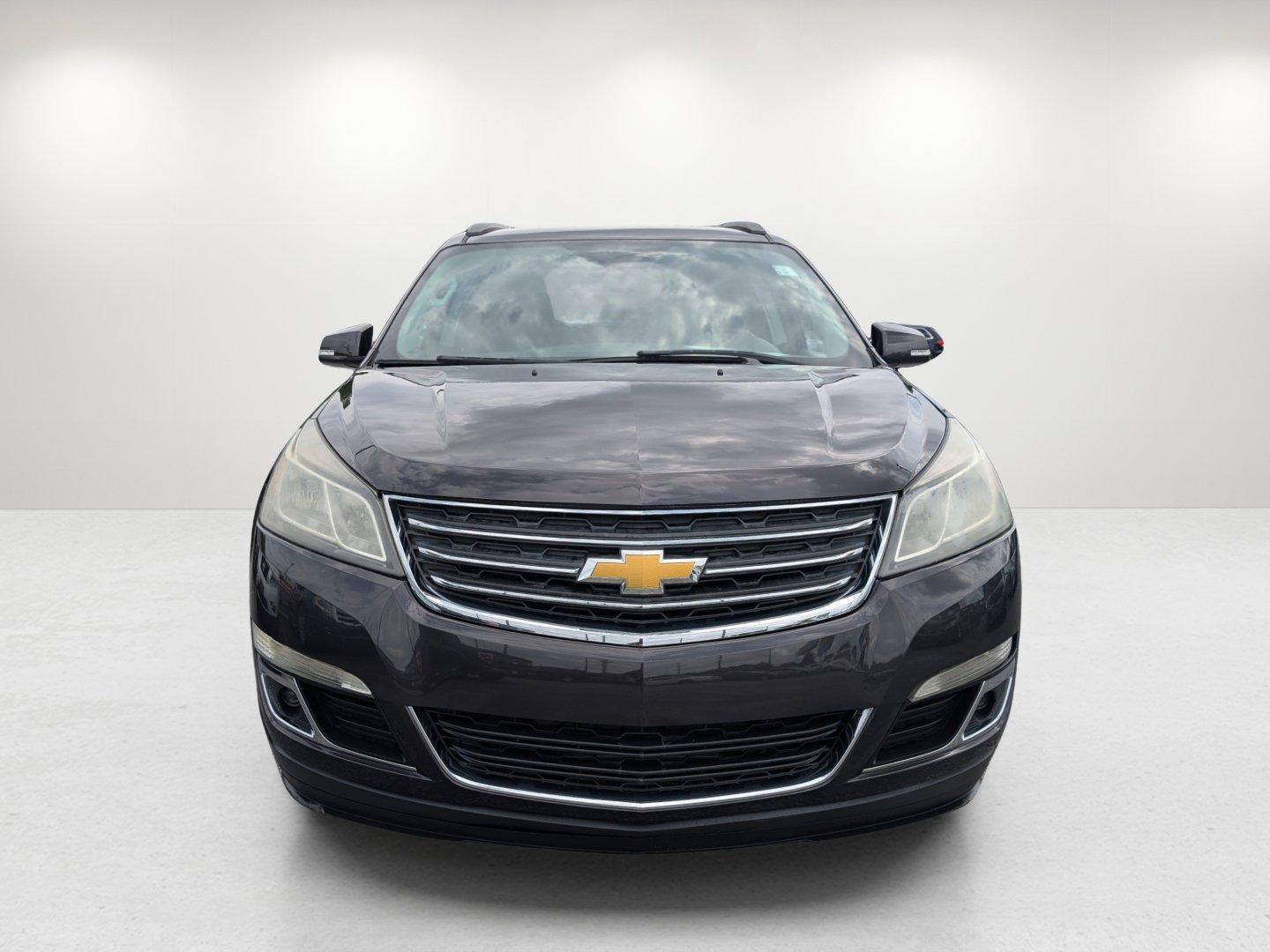 2014 /Ebony Chevrolet Traverse LT (1GNKRGKD4EJ) with an Gas V6 3.6L/217 engine, 6-Speed Automatic transmission, located at 5115 14th Ave., Columbus, GA, 31904, (706) 323-0345, 32.511494, -84.971046 - 2014 Chevrolet Traverse LT - Photo#1