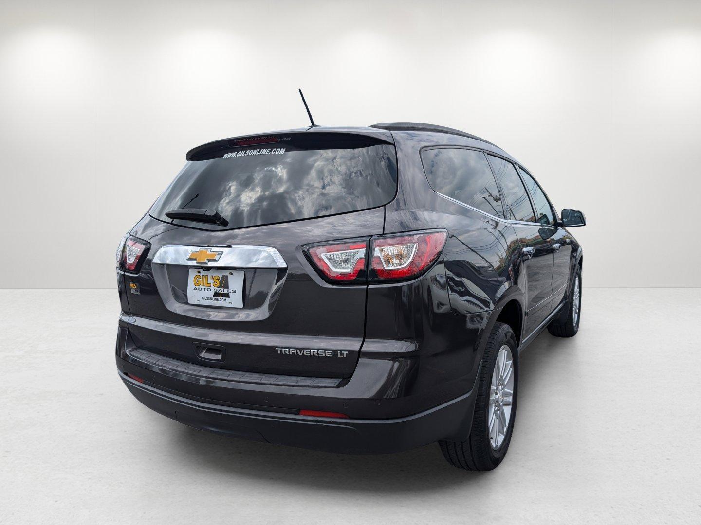 2014 /Ebony Chevrolet Traverse LT (1GNKRGKD4EJ) with an Gas V6 3.6L/217 engine, 6-Speed Automatic transmission, located at 5115 14th Ave., Columbus, GA, 31904, (706) 323-0345, 32.511494, -84.971046 - 2014 Chevrolet Traverse LT - Photo#4