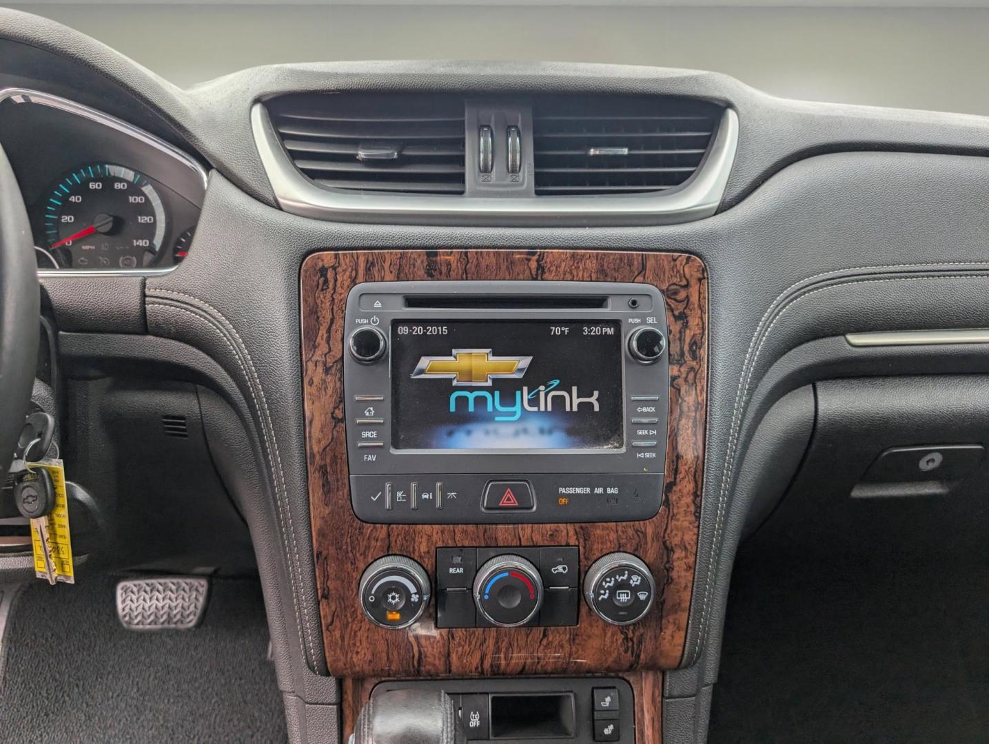 2014 /Ebony Chevrolet Traverse LT (1GNKRGKD4EJ) with an Gas V6 3.6L/217 engine, 6-Speed Automatic transmission, located at 5115 14th Ave., Columbus, GA, 31904, (706) 323-0345, 32.511494, -84.971046 - 2014 Chevrolet Traverse LT - Photo#14