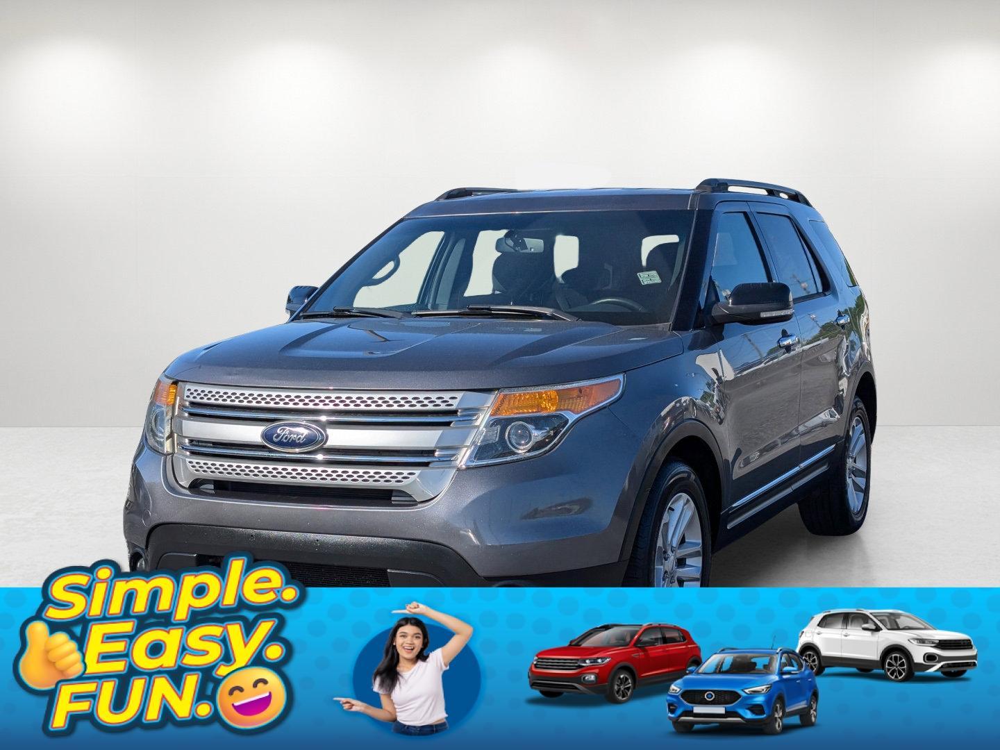 2014 Ford Explorer XLT (1FM5K7D83EG) with an Regular Unleaded V-6 3.5 L/213 engine, 6-Speed Automatic w/OD transmission, located at 1430 Gateway Drive, Opelika, AL, 36801, (334) 239-0944, 32.637871, -85.409790 - 2014 Ford Explorer XLT - Photo#0