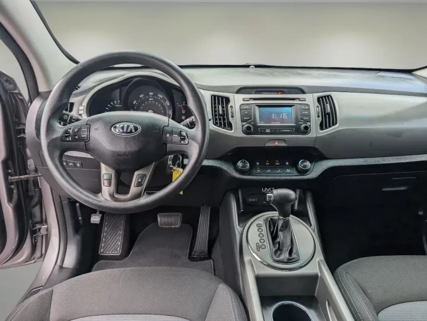 2014 /Black Kia Sportage LX (KNDPB3AC9E7) with an Regular Unleaded I-4 2.4 L/144 engine, 6-Speed Automatic w/OD transmission, located at 5115 14th Ave., Columbus, GA, 31904, (706) 323-0345, 32.511494, -84.971046 - 2014 Kia Sportage LX - Photo#12
