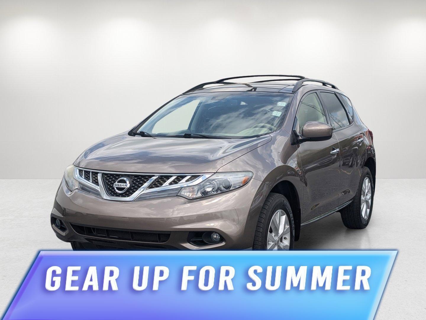 2014 /Beige Nissan Murano SL (JN8AZ1MU2EW) with an Regular Unleaded V-6 3.5 L/213 engine, 1-Speed CVT w/OD transmission, located at 3959 U.S. 80 W, Phenix City, AL, 36870, (334) 297-4885, 32.469296, -85.135185 - 2014 Nissan Murano SL - Photo#0