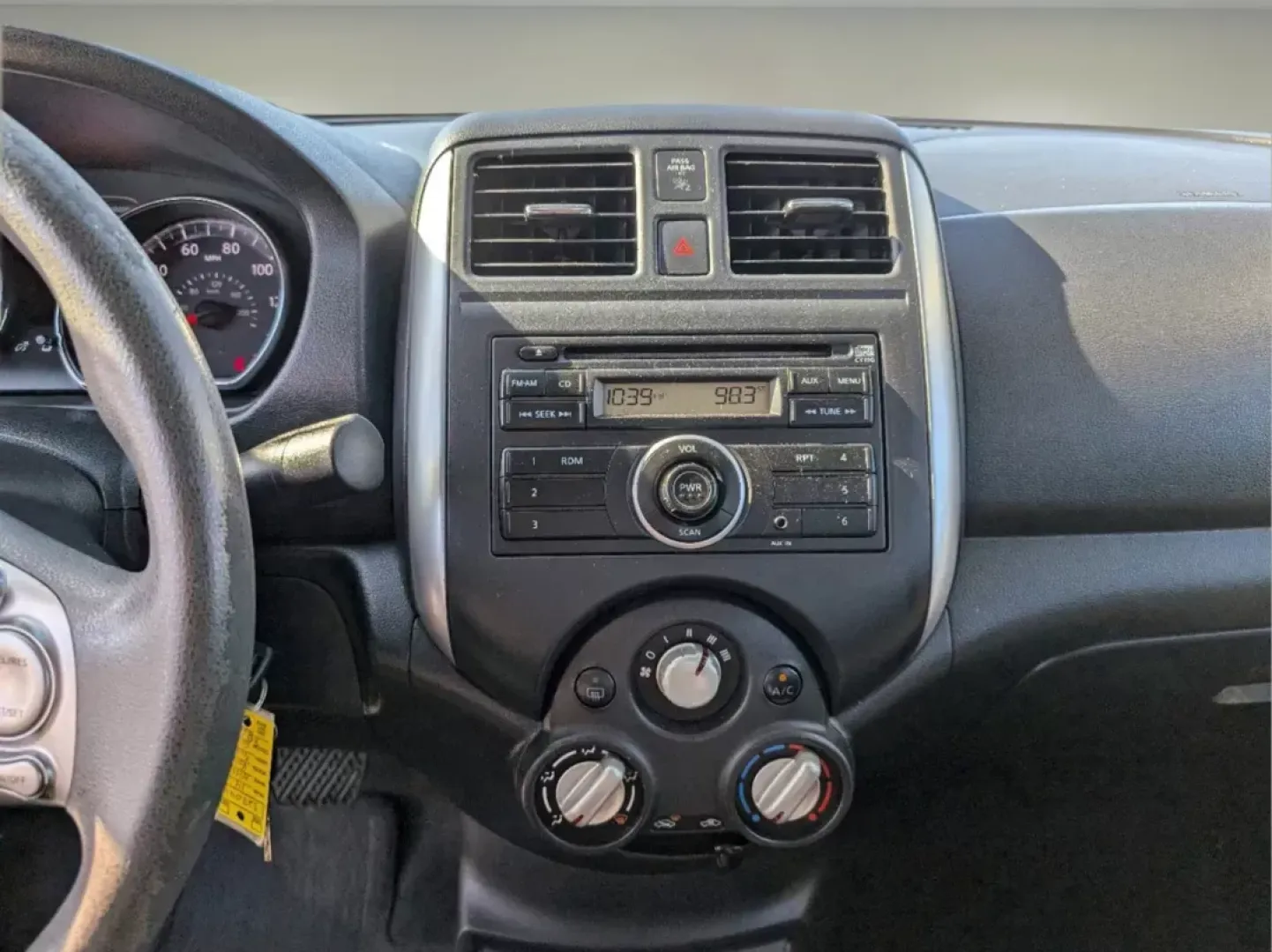 2014 /Charcoal Nissan Versa SV (3N1CN7AP9EL) with an Regular Unleaded I-4 1.6 L/98 engine, 1-Speed CVT w/OD transmission, located at 5115 14th Ave., Columbus, GA, 31904, (706) 323-0345, 32.511494, -84.971046 - 2014 Nissan Versa SV - Photo#14