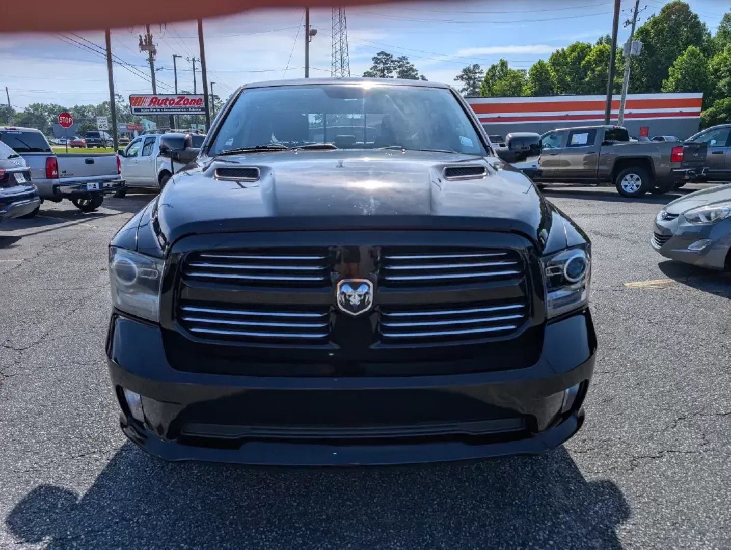 2014 /Black Ram 1500 Sport (1C6RR6MTXES) with an Regular Unleaded V-8 5.7 L/345 engine, 8-Speed Automatic w/OD transmission, located at 3959 U.S. 80 W, Phenix City, AL, 36870, (334) 297-4885, 32.469296, -85.135185 - 2014 Ram 1500 Sport - Photo#1