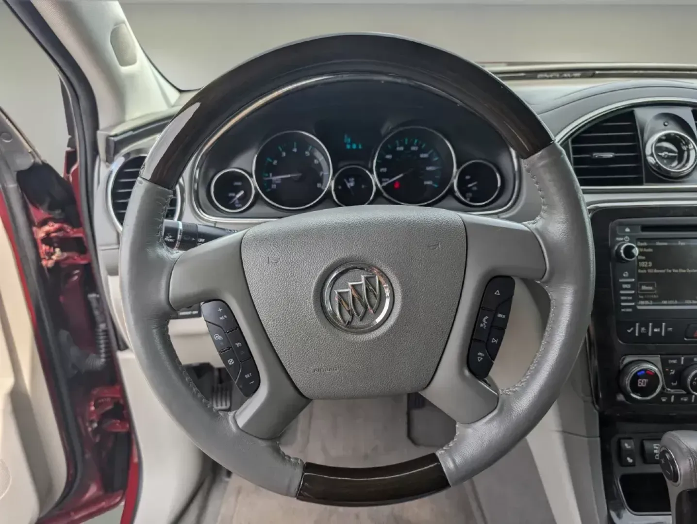 2015 /Light Titanium Buick Enclave Leather (5GAKRBKD5FJ) with an Gas V6 3.6L/217 engine, 6-Speed Automatic transmission, located at 804 22nd Ave, Phenix City, AL, 36870, (334) 297-1860, 32.484749, -85.024475 - 2015 Buick Enclave Leather - Photo#15
