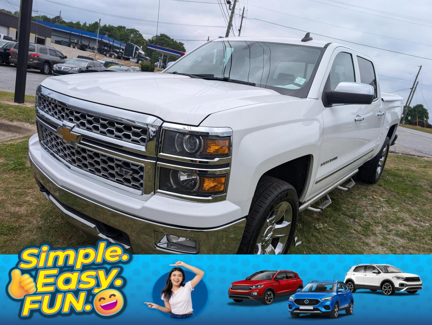 2015 /Cocoa/Dune Chevrolet Silverado 1500 LTZ (3GCUKSEC3FG) with an Gas V8 5.3L/325 engine, 6-Speed Automatic transmission, located at 1430 Gateway Drive, Opelika, AL, 36801, (334) 239-0944, 32.637871, -85.409790 - 2015 Chevrolet Silverado 1500 LTZ - Photo#0