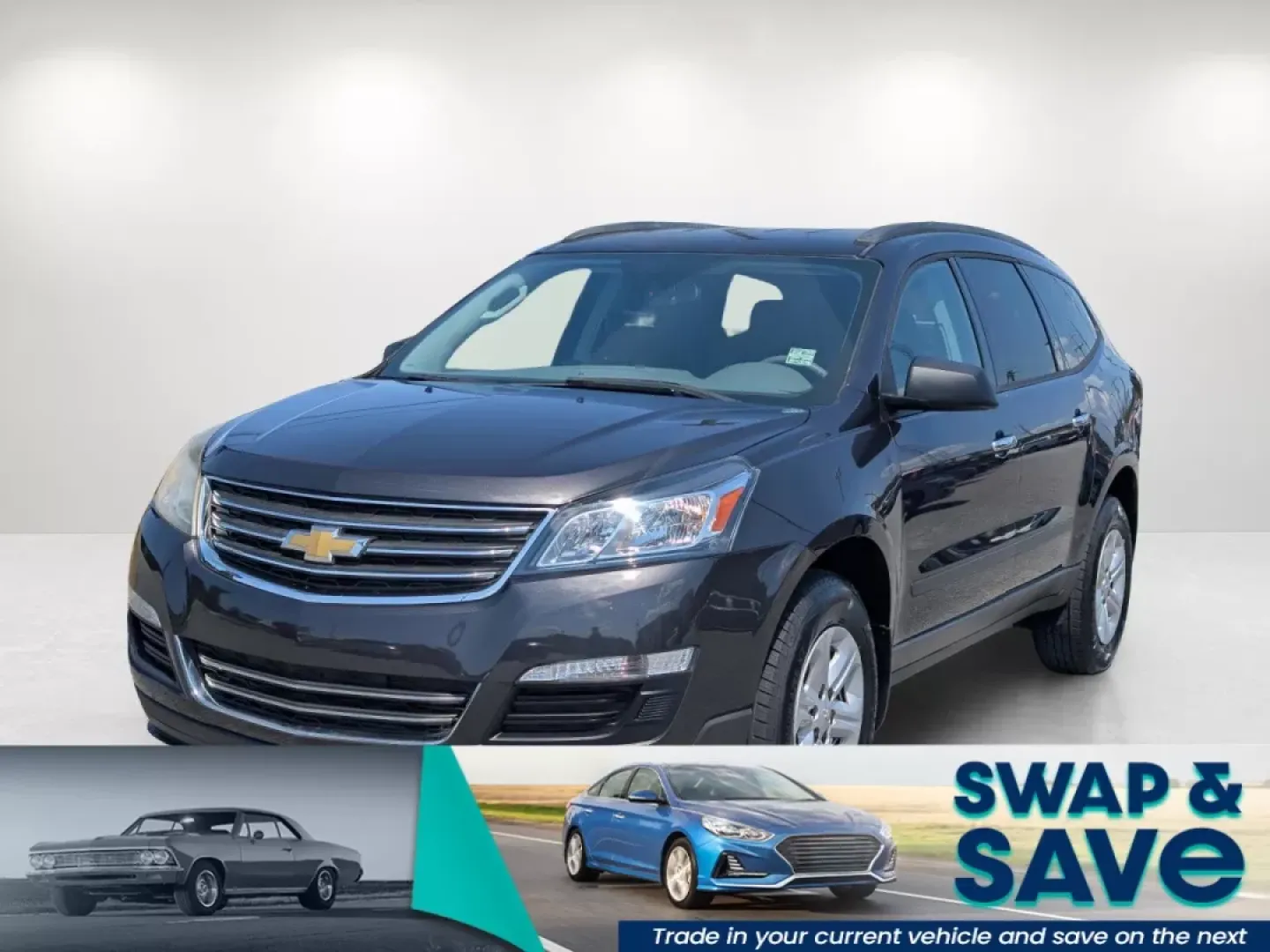 2015 /Dark Titanium/Light Titanium Chevrolet Traverse LS (1GNKRFEDXFJ) with an Other engine, located at 3959 U.S. 80 W, Phenix City, AL, 36870, (334) 297-4885, 32.469296, -85.135185 - **Discover Your Next Adventure with the 2015 Chevrolet Traverse LS at Gils Auto!**<br /> <br /> Are you ready to elevate your family's adventures or conquer your daily commute? The 2015 Chevrolet Traverse LS is your answer, designed with ample space and modern features to accommodate every need. Fro - Photo#0