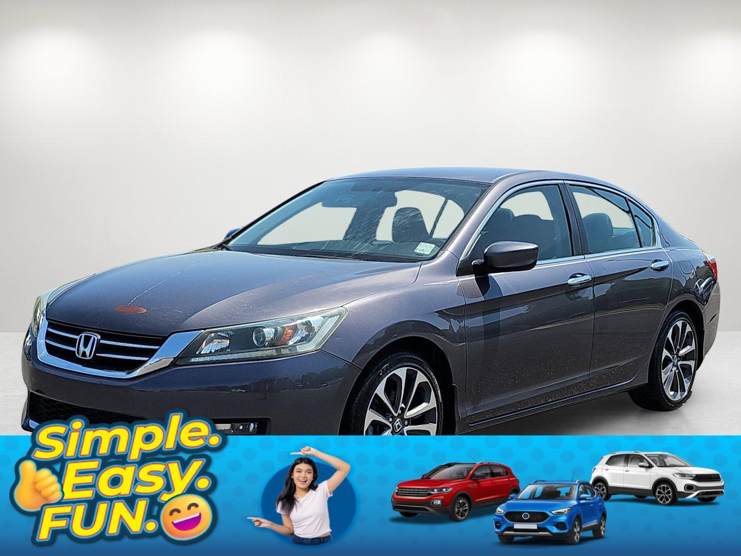 2015 Honda Accord Sedan Sport (1HGCR2F51FA) with an Regular Unleaded I-4 2.4 L/144 engine, 1-Speed CVT w/OD transmission, located at 521 Old Farm Lane Rd, Prattville, AL, 36066, (334) 325-1505, 32.482460, -86.416367 - 2015 Honda Accord Sedan Sport - Photo#0