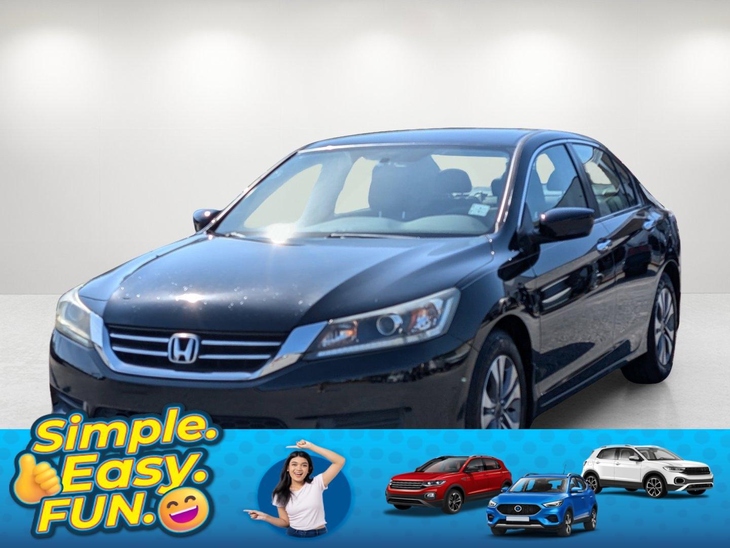 2015 Honda Accord Sedan LX (1HGCR2F33FA) with an Regular Unleaded I-4 2.4 L/144 engine, 1-Speed CVT w/OD transmission, located at 1430 Gateway Drive, Opelika, AL, 36801, (334) 239-0944, 32.637871, -85.409790 - 2015 Honda Accord Sedan LX - Photo#0