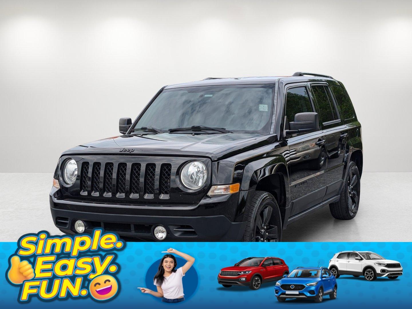2015 /Lt Pebble Beige/Dk Slate Jeep Patriot Altitude Edition (1C4NJPBAXFD) with an Regular Unleaded I-4 2.0 L/122 engine, 1-Speed CVT w/OD transmission, located at 1430 Gateway Drive, Opelika, AL, 36801, (334) 239-0944, 32.637871, -85.409790 - 2015 Jeep Patriot Altitude Edition - Photo#0