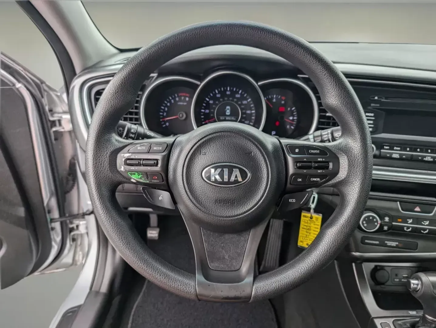 2015 /Black Kia Optima LX (5XXGM4A78FG) with an Regular Unleaded I-4 2.4 L/144 engine, 6-Speed Automatic w/OD transmission, located at 5115 14th Ave., Columbus, GA, 31904, (706) 323-0345, 32.511494, -84.971046 - 2015 Kia Optima LX - Photo#15