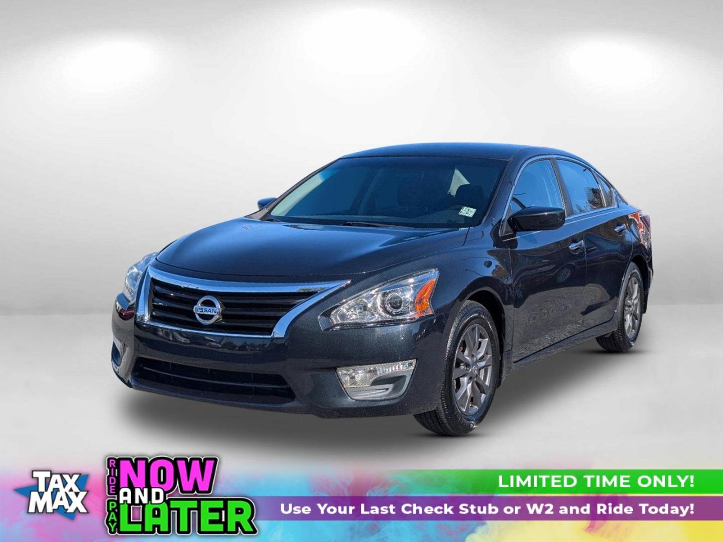 2015 /Charcoal Nissan Altima 2.5 S (1N4AL3AP8FC) with an Regular Unleaded I-4 2.5 L/152 engine, 1-Speed CVT w/OD transmission, located at 3959 U.S. 80 W, Phenix City, AL, 36870, (334) 297-4885, 32.469296, -85.135185 - 2015 Nissan Altima 2.5 S - Photo#0