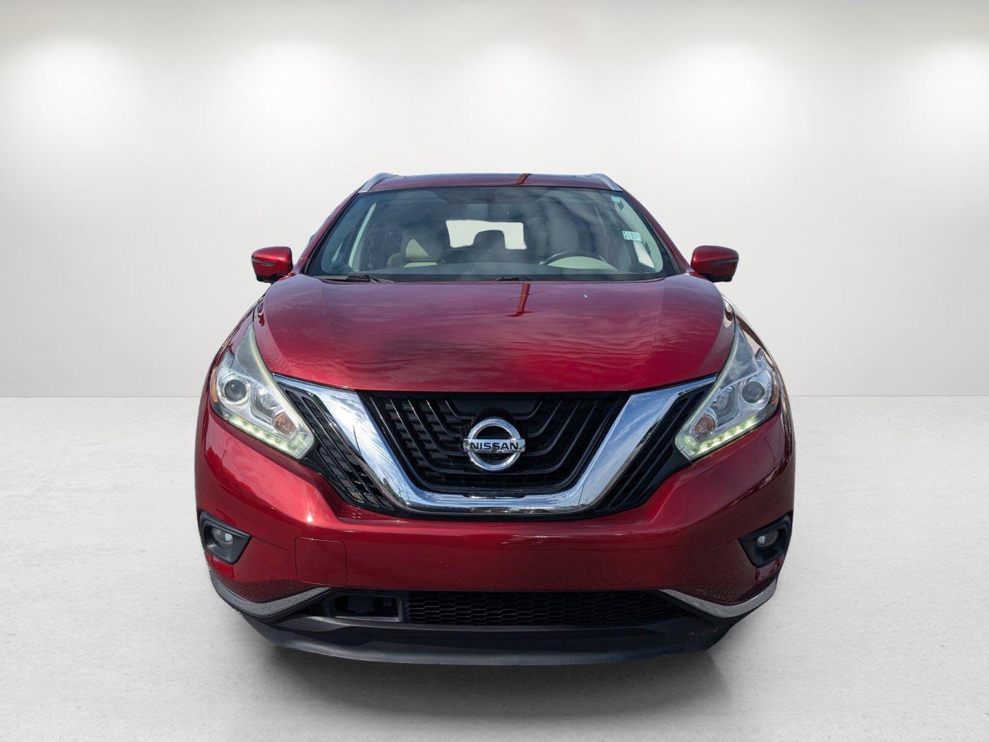 2015 /Beige Nissan Murano SL (5N1AZ2MG7FN) with an Regular Unleaded V-6 3.5 L/213 engine, 1-Speed CVT w/OD transmission, located at 3959 U.S. 80 W, Phenix City, AL, 36870, (334) 297-4885, 32.469296, -85.135185 - 2015 Nissan Murano SL - Photo#2