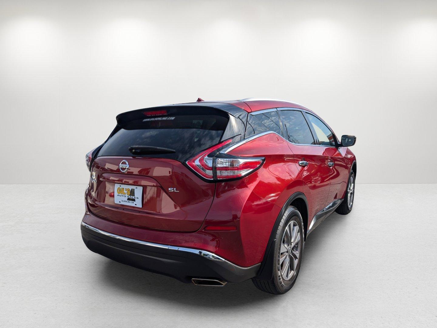 2015 /Beige Nissan Murano SL (5N1AZ2MG7FN) with an Regular Unleaded V-6 3.5 L/213 engine, 1-Speed CVT w/OD transmission, located at 3959 U.S. 80 W, Phenix City, AL, 36870, (334) 297-4885, 32.469296, -85.135185 - 2015 Nissan Murano SL - Photo#5